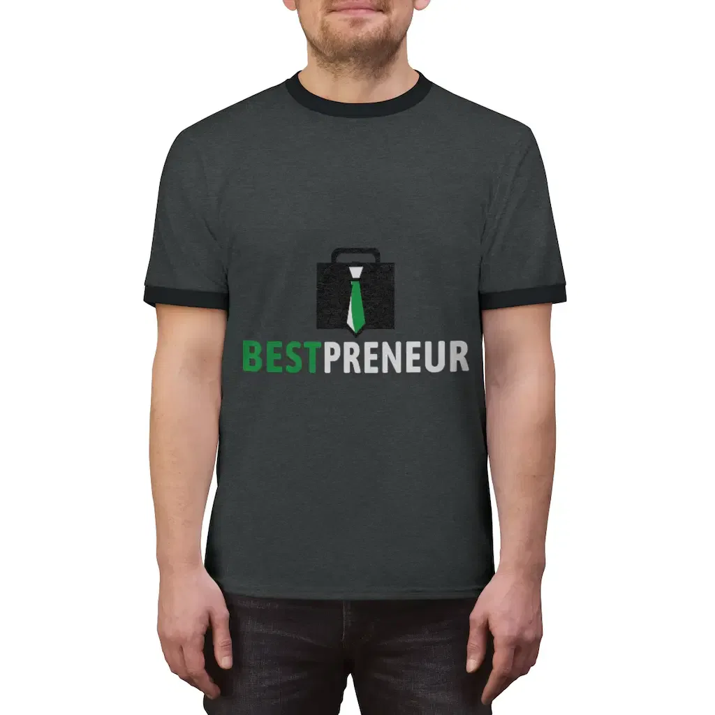 Unisex Ringer Tee - Image 6